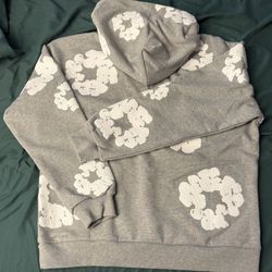 Grey Denim Tears Hoodie (size L)
