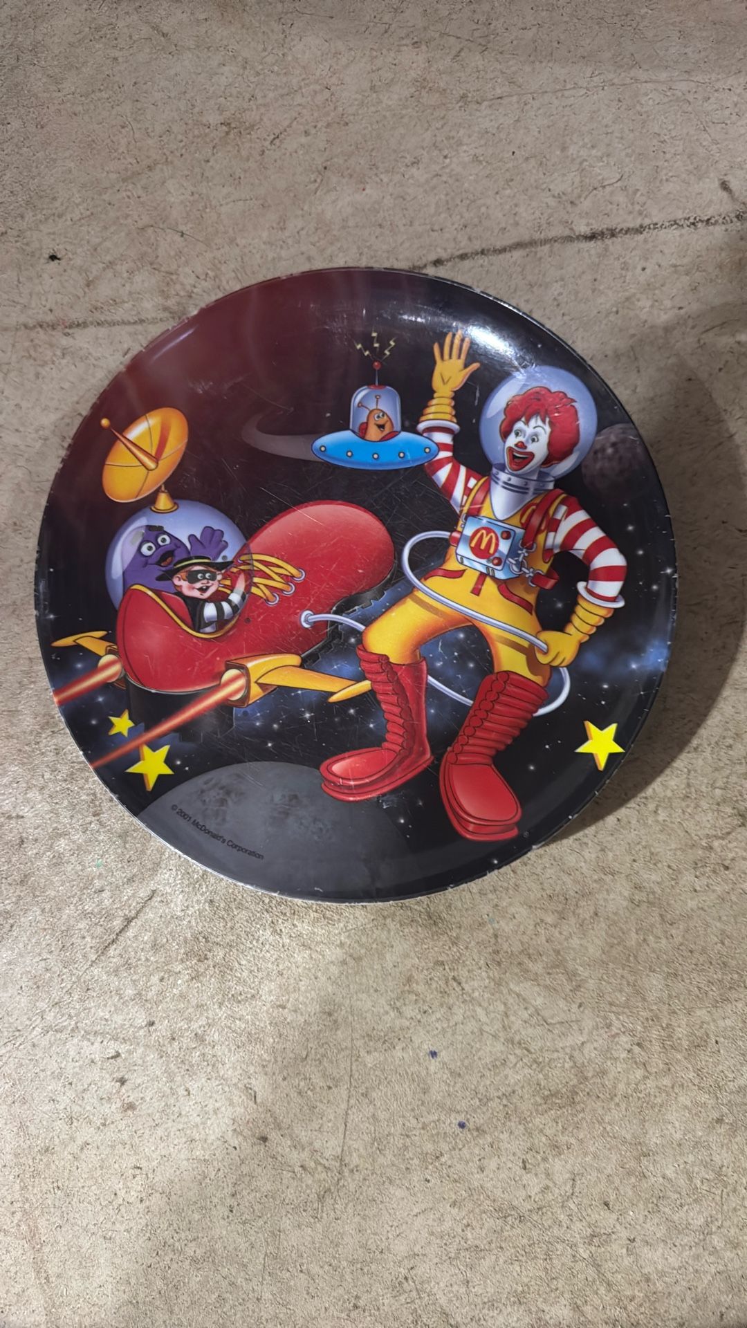 Vintage McDonald's Plate