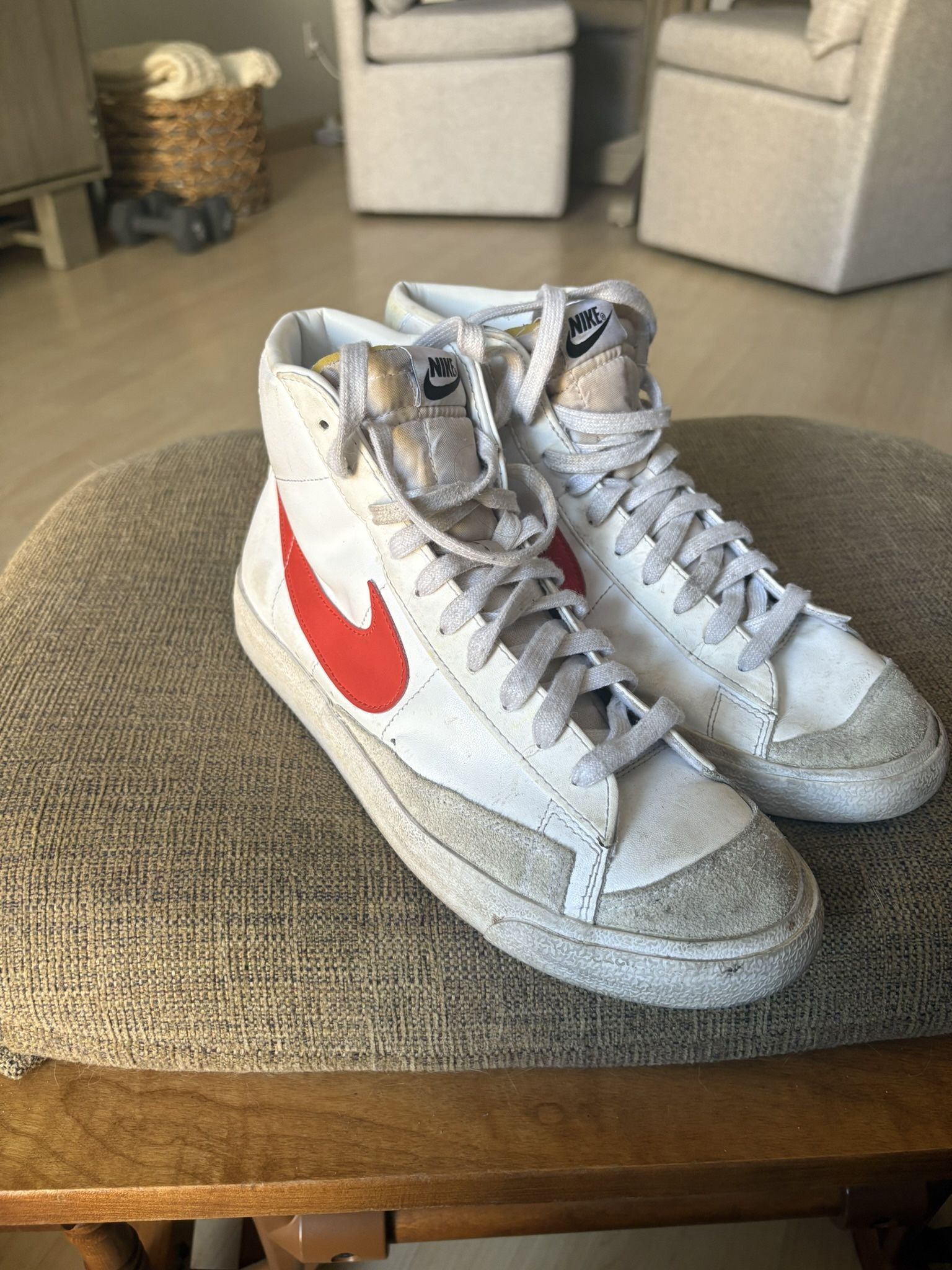 Nike Blazer - Habanero Red Size 10.5