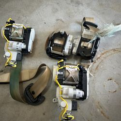 2014 A7 Audi Seat Belts