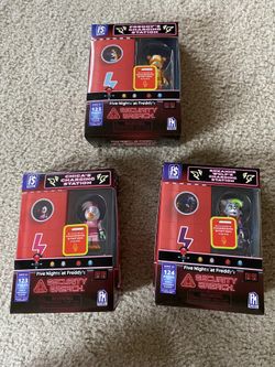 Set of 3 Five Nights at Freddy’s Security Breach