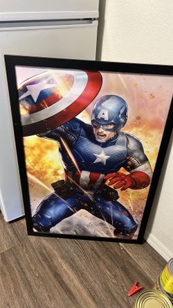 Captain America  picture fram