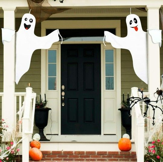 HALLOWEEN GHOST π» DECORATIONS (2 PCS)