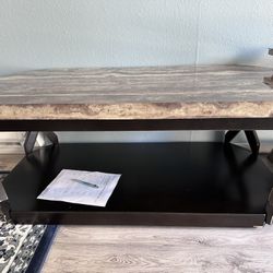     Coffee Table Set & TV Stand – Good Condition