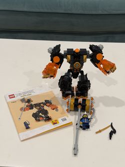 LEGO NINJAGO 71806 Earth Mech — Pictured Lot