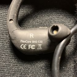 Flex core BHS-530 Bluetooth Headphones For Exercise Or Driving