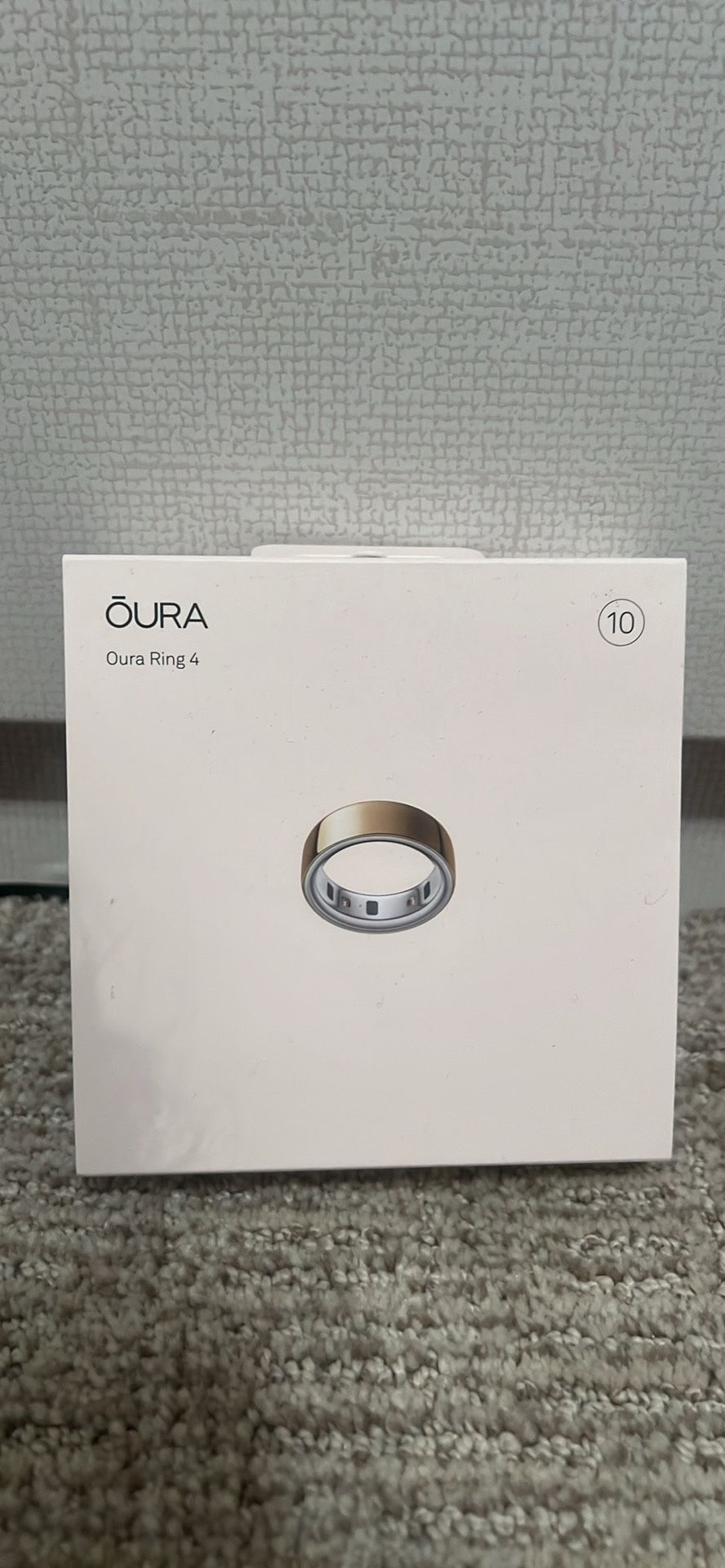 OURA Ring Gen 4 in Gold - Size 10