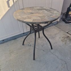 Pub/Kitchen Table And 2 Chairs/Stools