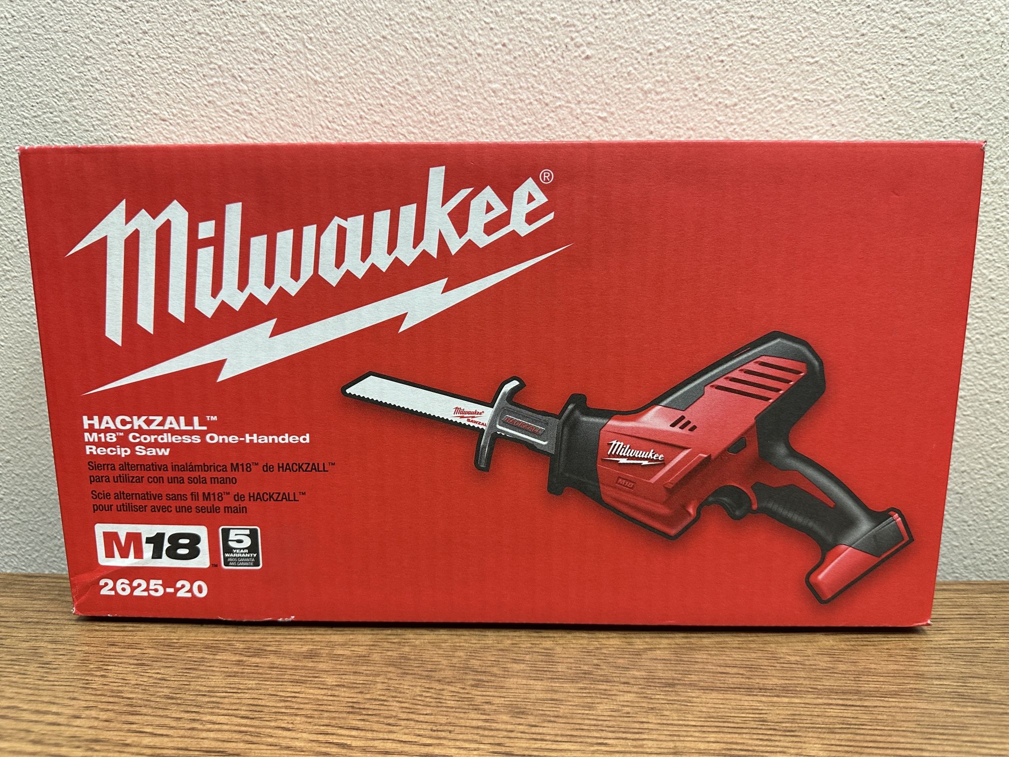 Milwaukee 2625-20 M18 18V Lithium-Ion Cordless HACKZALL Reciprocating Saw Tool-Only) for Sale in Lincoln Acres, CA OfferUp