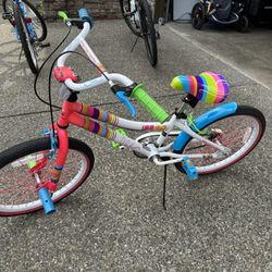 20” Used BMX Girls Bike W/ Front Pegs