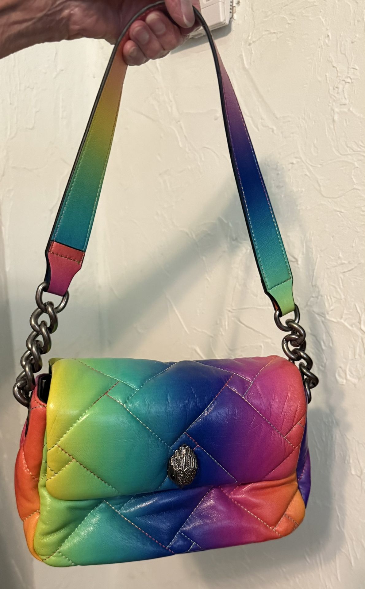 Kurt Geiger London Kensington Quilted Leather Shoulder Bag