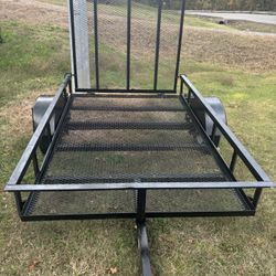 Nice Package Deal Trailer Pulls Great Mower Runs Mows Cuts Great 