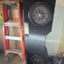 Speaker Box With Speakers
