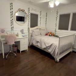 Pottery Barn Bed Frame And Desk 
