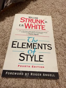 The elements of style book
