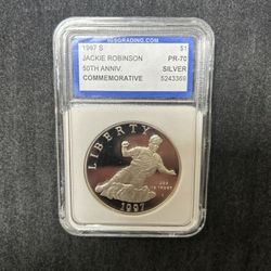 1997 S JACKIE ROBINSON 50TH ANNIV. COMMEMORATIVE