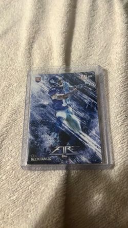 Odell Beckham Jr rookie card