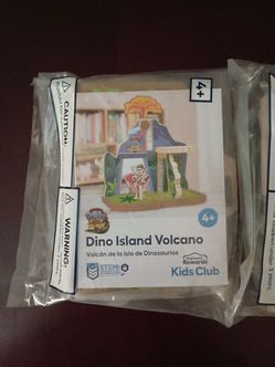 3/$10 🌟 NEW Lowe's Paw Patrol Dino Island Volcano Project