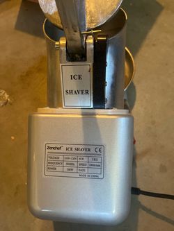 Zenchef Electric Ice Shaver/snow cone Machine