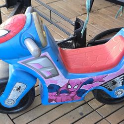Spiderman Motocycle 