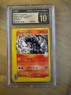 Houndoom Japanese Vs 1st edition CGC Pristine 10
