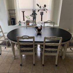 6 Person Farmhouse Table Dinning Table