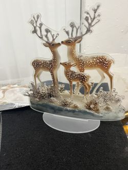 XMAS STAND DECOR(Set Of 3)