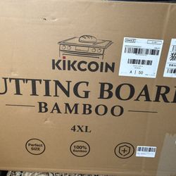 36” X 24” Bamboo Cutting Board Brand New