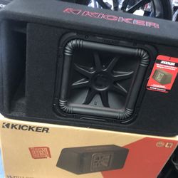 Kicker L7r12 In Ported Subwoofer Box