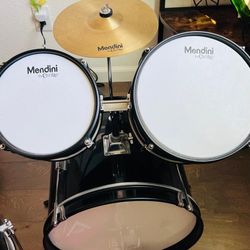 Mendini by Ceilio 5 Piece Drum Set For juniors