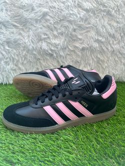Adidas Samba Messi Black Pink Sneakers Size 9 1/2 Men