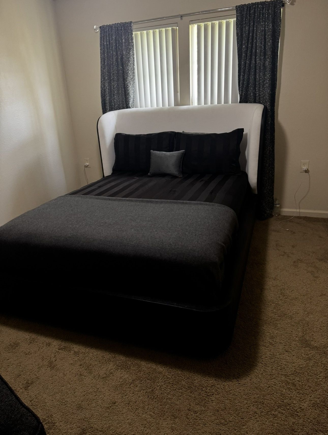 Restoration Hardware Madero UPH Queen Bed