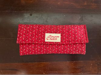 Vintage Quilted Coupon Holder Clutch