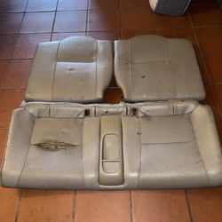 RSX Type S Rear Seats