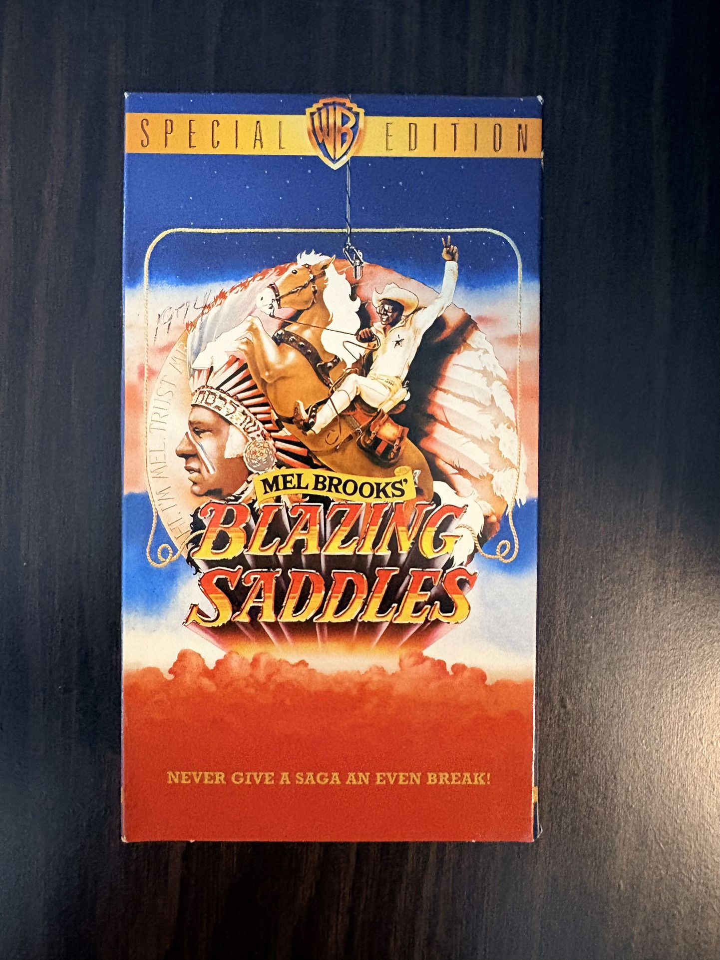 Blazing Saddle VHS