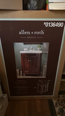 Bathroom vanity brand new in box