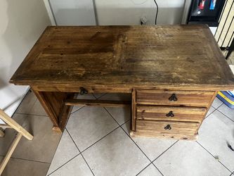 Old Wooden Office Table