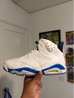 Jordan 6 sport blue 8.5