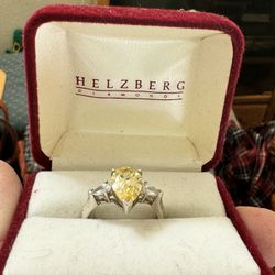 Canary Engagement Ring 