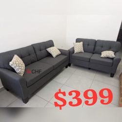 2 Piece Sofa And Loveseat Set - Limited Time Offer 