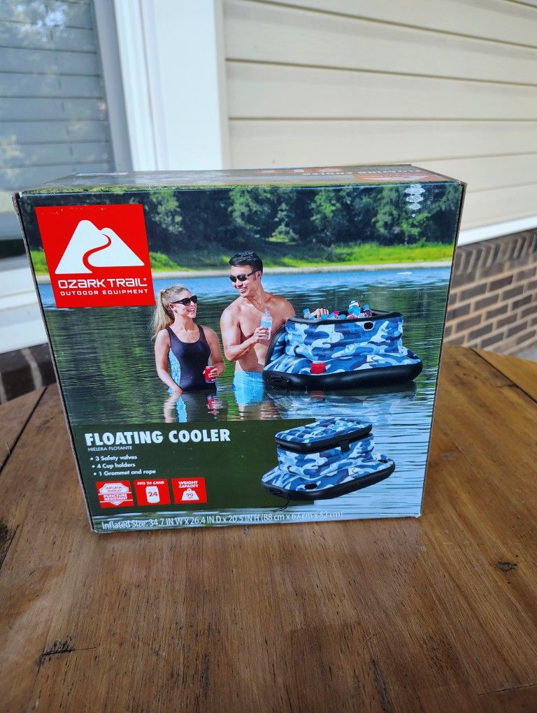 Ozark Trail Float + Floating Cooler – $30 FIRM