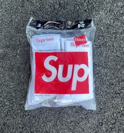 White Supreme Socks Brand New!!!