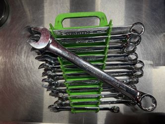 Wrench Set With Snap On Holder Mixed Wrenches