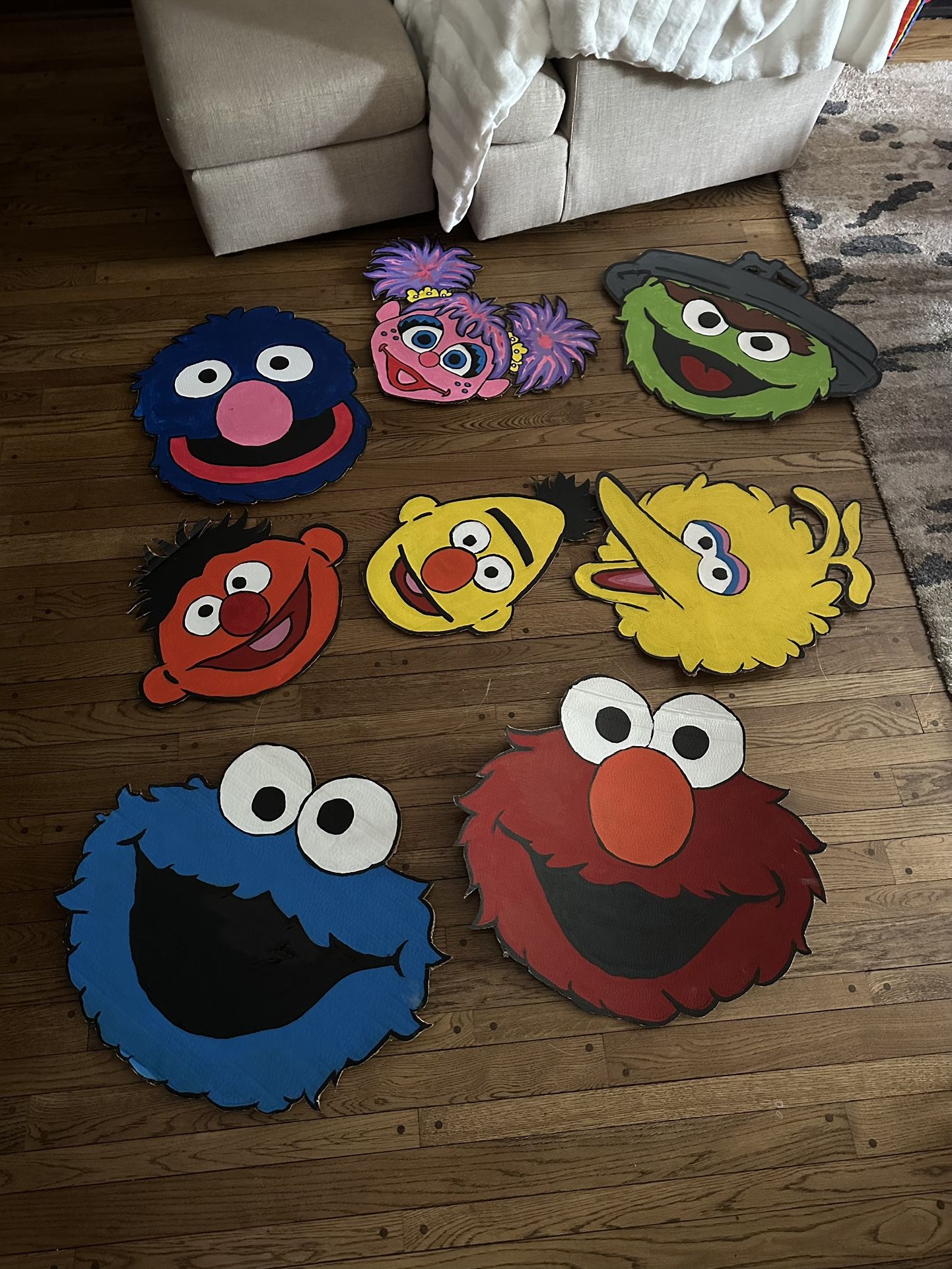 Sesame Street Character Cardboard Cut Outs