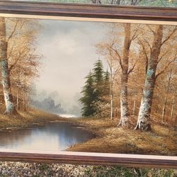 Vintage Oil Painting By Listing Artist RODELL 