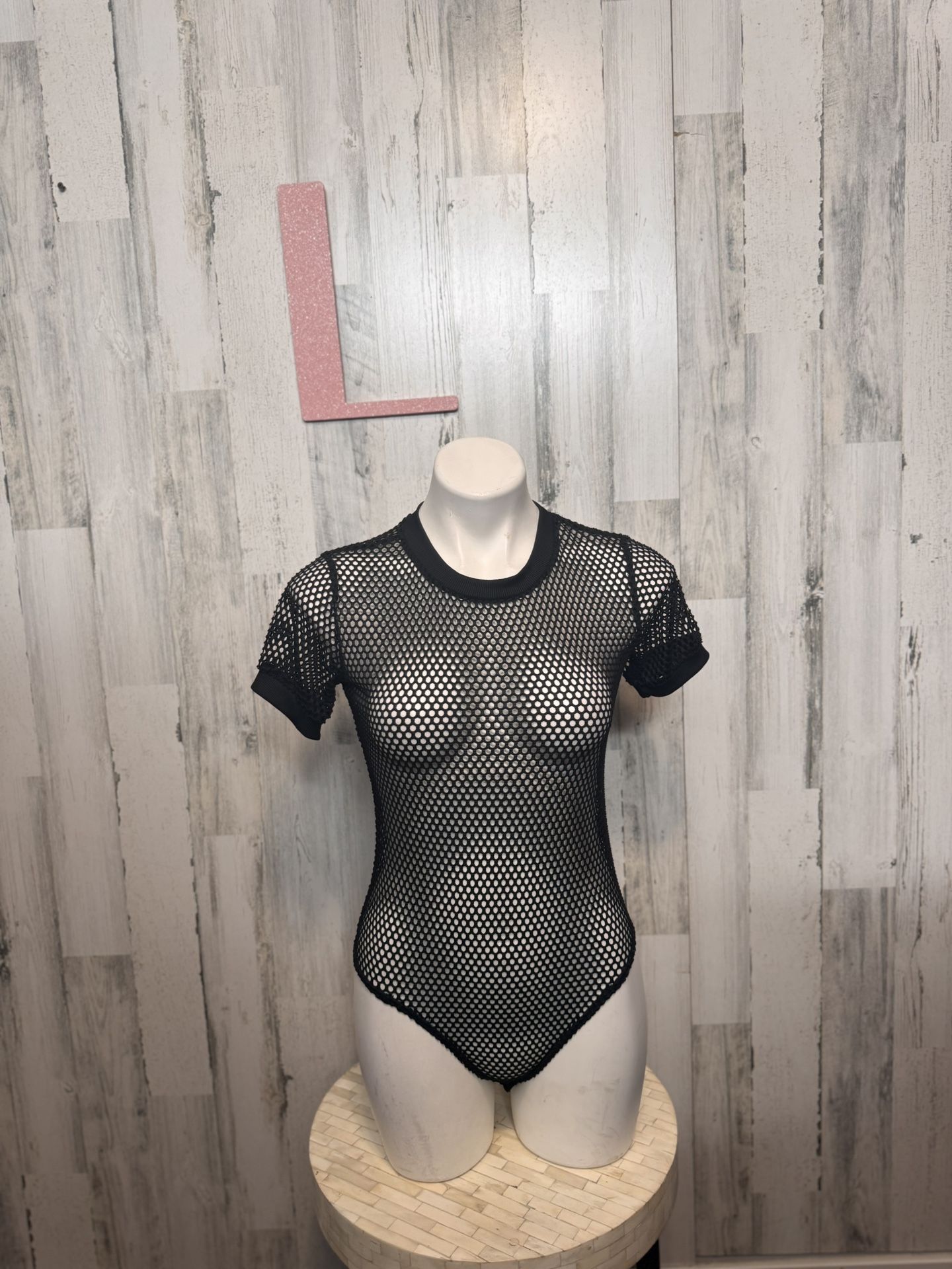 Forever 21 fishnet bodysuit