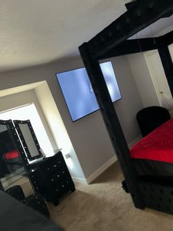 Vanity King size bed set