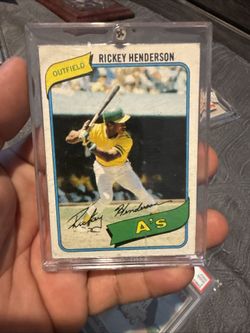 Rickey Henderson Rc
