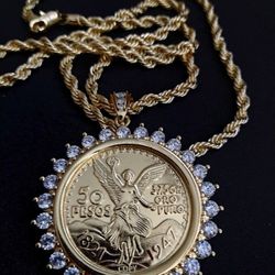 Centenario Con Cadena