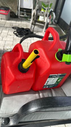 Gasoline containers